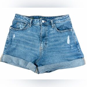 Wild Fable Light Blue Distressed Jean Shorts 6R